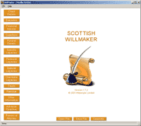 Scottish Willmaker Opening Page