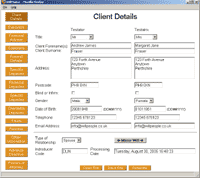Willmaker Client Details Page
